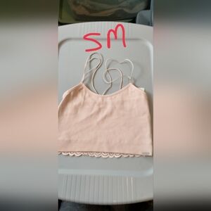 Hollister Pink Lace Trim Bralette